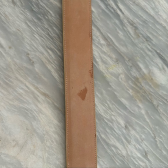 Tony Lama Vintage Genuine Elephant Belt. 36 inches. - Picture 6 of 7